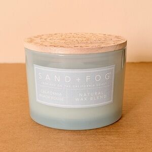 Sand + Fog California Beach House 2 Wick Candle - 12 oz Natural Wax Blend